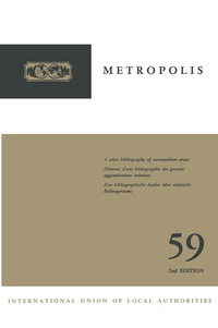 Enlarge image Cover: Metropolis - Springer