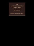 Cover: The Cambridge Genizah Collections - Cambridge University Press