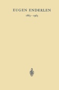Cover: Eugen Enderlen 1863-1963 - Springer