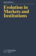 Cover: Evolution in Markets and Institutions - Physica