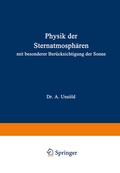 Cover: Physik der Sternatmosph&auml;ren - Springer