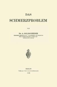 Abbildung von: Das Schmerzproblem - Springer