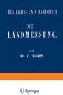 Cover: Die Landmessung - Springer