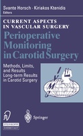 Cover: Perioperative Monitoring in Carotid Surgery - Steinkopff