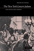 Cover: The New York Concert Saloon - Cambridge University Press