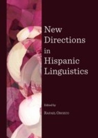 Abbildung von: New Directions in Hispanic Linguistics - Cambridge Scholars Publishing