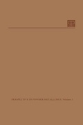 Cover: New Methods for the Consolidation of Metal Powders - Springer