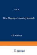 Cover: Gene Mapping in Laboratory Mammals - Springer