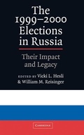 Cover: The 1999-2000 Elections in Russia - Cambridge University Press