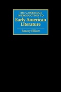 Cover: The Cambridge Introduction to Early American Literature - Cambridge University Press