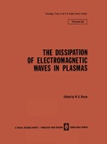 Cover: The Dissipation of Electromagnetic Waves in Plasmas - Springer
