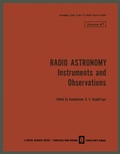 Cover: Radio Astronomy - Springer