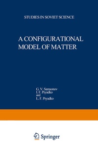 Enlarge image Cover: A Configurational Model of Matter - Springer