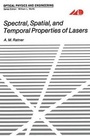 Cover: Spectral, Spatial and Temporal Properties of Lasers - Springer