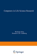 Cover: Computers in Life Science Research - Springer