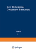 Cover: Low-Dimensional Cooperative Phenomena - Springer
