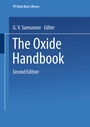 Cover: The Oxide Handbook - Springer