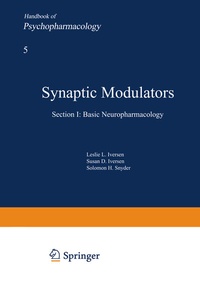Enlarge image Cover: Synaptic Modulators - Springer