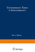 Cover: Contemporary Topics in Immunobiology - Springer