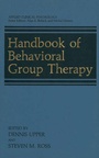 Cover: Handbook of Behavioral Group Therapy - Springer