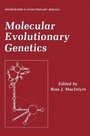 Cover: Molecular Evolutionary Genetics - Kluwer Academic / Plenum Publishers