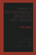 Cover: Advances in Environment, Behavior and Design - Springer