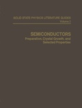 Cover: Semiconductors - Springer