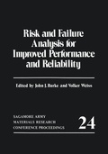Cover: Risk and Failure Analysis for Improved Performance and Reliability - Springer