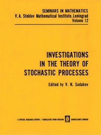 Enlarge image Cover: Investigations in the Theory of Stochastic Processes - Springer