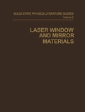 Cover: Laser Window and Mirror Materials - Springer