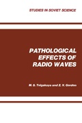 Cover: Pathological Effects of Radio Waves - Springer