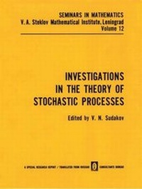 Enlarge image Cover: Investigations in the Theory of Stochastic Processes - Kluwer Academic/Plenum Publishers