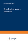 Cover: Topological Vector Spaces II - Springer