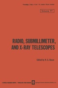 Cover: Radio, Submillimeter, and X-Ray Telescopes - Springer