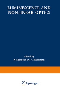 Enlarge image Cover: Luminescence and Nonlinear Optics - Springer