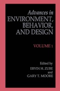 Cover: Advances in Environment, Behavior, and Design - Springer