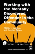 Cover: Working with the Mentally Disordered Offender in the Community - Springer