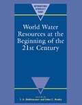 Cover: World Water Resources at the Beginning of the Twenty-First Century - Cambridge University Press