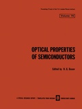 Cover: Optical Properties of Semiconductors - Springer