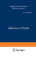 Cover: Adhesion of Solids - Springer