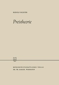 Cover: Preistheorie - Springer Gabler