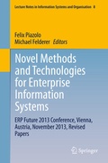 Cover: Novel Methods and Technologies for Enterprise Information Systems - Springer