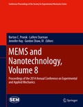Cover: MEMS and Nanotechnology, Volume 8 - Springer