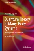 Cover: Quantum Theory of Many-Body Systems - Springer