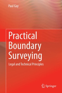 Enlarge image Cover: Practical Boundary Surveying - Springer