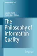 Cover: The Philosophy of Information Quality - Springer