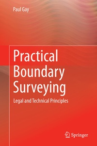 Enlarge image Cover: Practical Boundary Surveying - Springer