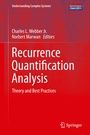 Cover: Recurrence Quantification Analysis - Springer