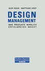 Cover: Design Management - Springer Gabler