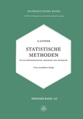 Cover: Statistische Methoden - Birkh&auml;user